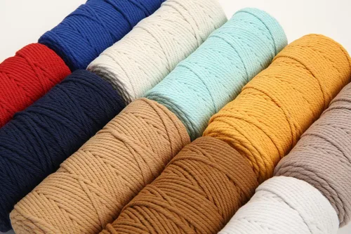 Miniatura 4 de Cuerda de macramé de algodón de 3 mm x 109 yardas, suministros de macramé de color natural, cuerda de algodón suave para colgar plantas, colgante