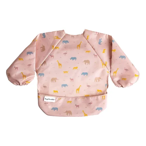 Miniatura 18 de Tiny Twinkle - Babero de manga larga para bebés y niños pequeños Babero impermeable tipo bata para comer Esenciales de alimentación lavables a