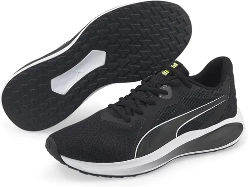 Miniatura 6 de PUMA Tenis Twitch Runner para hombre Puma White-high Risk Rojo