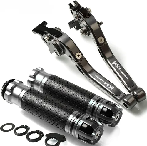 Miniatura 5 de for Suzuki V-Strom 2002-2016 2015 2014 20132 012 2011 2010 V-Strom Motorcycle Brake Handle Adjustable Brake Clutch Lever Handbar (Color : 1)