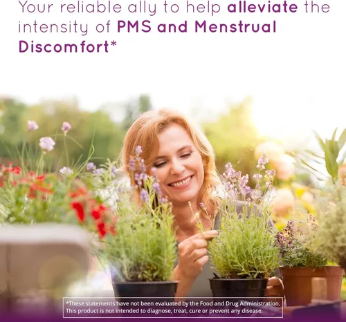 Miniatura 3 de Go with The Flow - Balance hormonal para mujeres (paquete de 3) Suplemento de apoyo para el síndrome premenstrual para mujeres Alivio hormonal