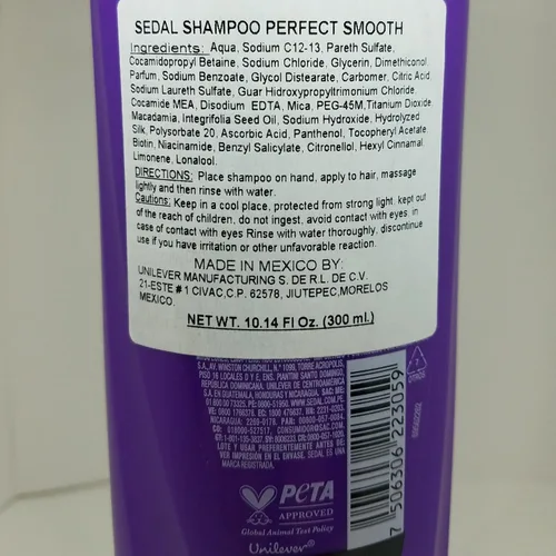 Miniatura 3 de Sedal Champú Liso Perfecto 11.5 fl oz [SELLADO]