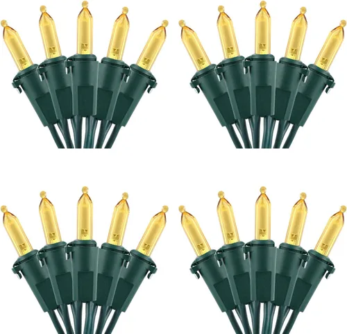 Miniatura 13 de Brizled luces de Halloween moradas, 10 mt, 100 luces LED de Halloween al aire libre, 120 V, certificación UL, linea de luces decorativas