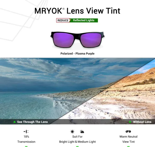 Miniatura 4 de Mryok Lentes de repuesto para Oakley Crosshair 2.0 - Opciones