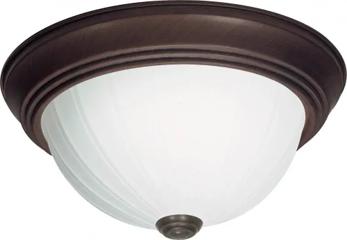 Miniatura 14 de Nuvo Lighting SF76-129 - Montaje empotrado de tres luces de transición en acabado blanco, 15.25 pulgadas