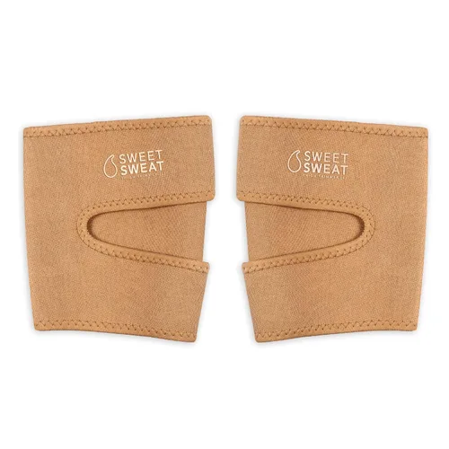 Miniatura 9 de Sports Research - Recortadores de muslo tonificados Sweet Sweat para hombres y mujeres Aumenta el calor y el sudor en los muslos (arcilla, pequeño)