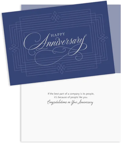 Miniatura 5 de Hallmark Business - Paquete de 25 tarjetas de aniversario de trabajo surtidas a granel (divertido y profesional)