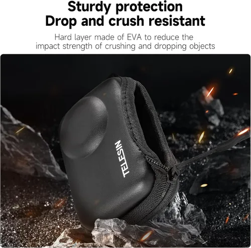 Miniatura 3 de TELESIN Mini estuche protector de lente para DJI Action 5 Pro Action 4 Action 3 Insta 360 Ace Insta360 Ace Ace Pro Accesorios, Mini bolsa protectora
