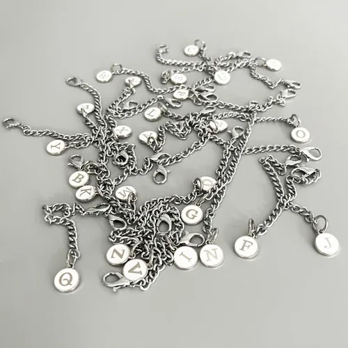 Miniatura 5 de Stanley Cup - 2 piezas de accesorios de letras con nombre de identificación inicial con mango personalizado para vaso Stanley