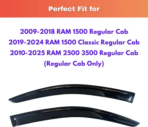 Miniatura 426 de KPY Visor de ventana compatible con Kia Soul 2009-2013, Protector contra lluvia de 4 unidades, deflectores de ventilación de ventana lateral
