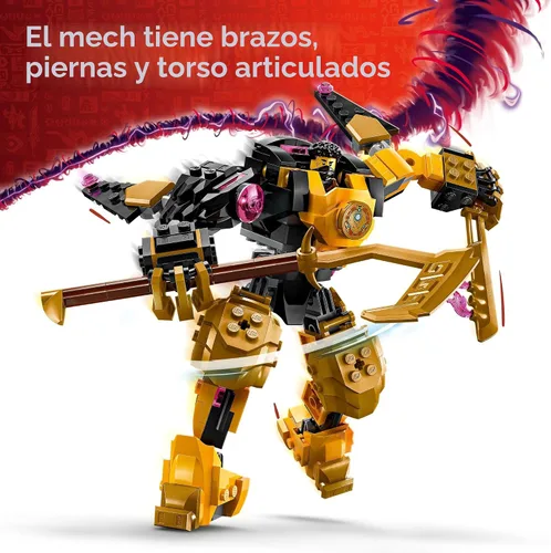 Miniatura 3 de LEGO NINJAGO Arin's Spinjitzu Battle Mech - Juego de construcción Ninja para niños a partir de 7 años - con minifiguras Arin, Baby Ryu y villano