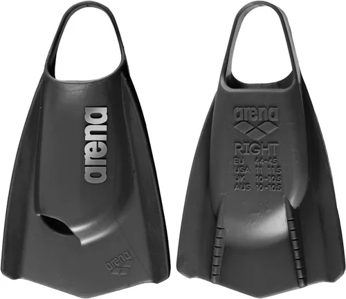 Miniatura 2 de Arena Aletas de Entrenamiento de Natación Powerfin Pro Unisex para Adultos Hombres y Mujeres Aletas de Silicona de Hoja Corta Izquierda-Derecha
