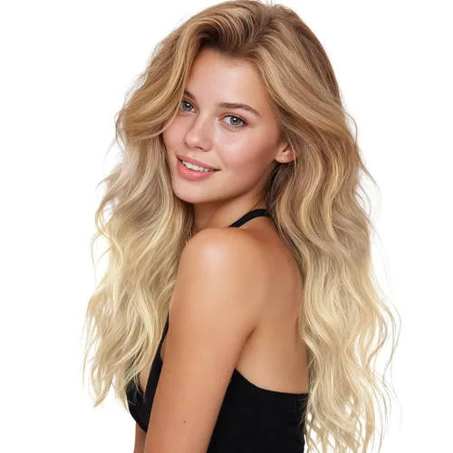 Miniatura 34 de WENNALIFE Extensiones de cabello humano real, 20 pulgadas, 3.53 onzas, color marrón chocolate, trama, cabello Remy atado a mano, extensiones