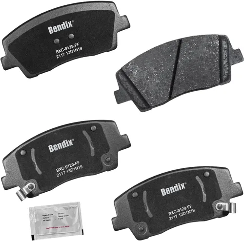 Miniatura 401 de Pastillas de freno delanteras cerámicas Bendix Priority1 CFC2302 para Hyundai Elantra 2021, Sonata 2022-2020, Kia K5 2023-2021