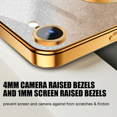 Miniatura 341 de Misscase Funda magnética con purpurina para iPhone 11 compatible con MagSafe, protección completa, delgada, a prueba de golpes, antiarañazos