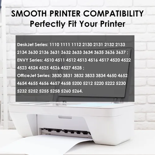 Miniatura 2 de USUPERINK Cartucho de tinta remanufacturado 63 de alto rendimiento de repuesto para impresora HP 63XL 63 XL F6U63A compatible con impresora DeskJet