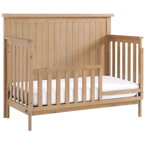 Miniatura 2 de Soho Baby Everlee - Kit de conversión de riel protector de cuna a cama infantil, madera de miel