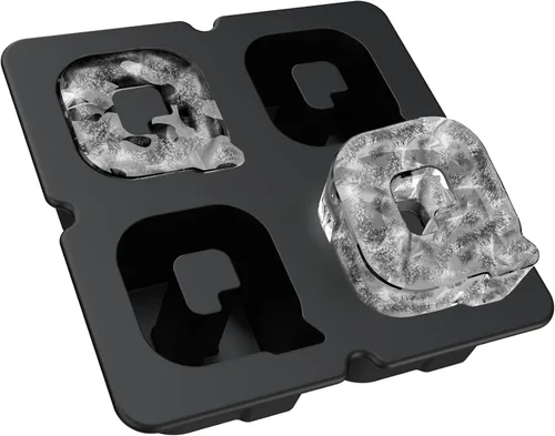 Miniatura 11 de Molde personalizado para cubitos de hielo Letra N - Molde de hielo de silicona con letras para moldes de cubitos de hielo personalizados y moldes