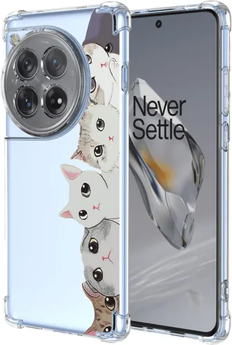 Miniatura 10 de Funda para OnePlus Nord CE 2 Lite 5G Clear Flower Phone Case Soft TPU a prueba de golpes, antiarañazos, funda protectora para 1+Nord CE2 Lite 5G