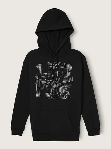 Miniatura 5 de Victoria's Secret Sudadera con capucha Campus de forro polar rosa