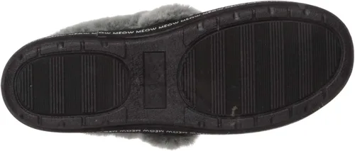 Miniatura 4 de Skechers BOBS Too Cozy - Pantuflas de pijama Meow para mujer, ancho