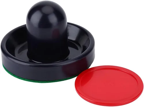 Miniatura 5 de Juego de discos de hockey de aire, empujadores de hockey de aire de 3.7 pulgadas y kit de discos de hockey de aire de 2.5 pulgadas para juego