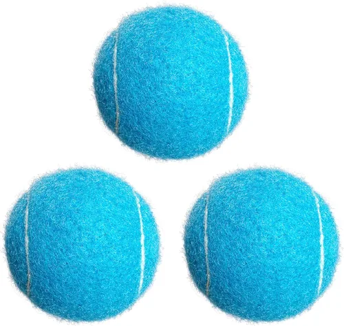 Miniatura 11 de Pelotas de tenis, paquete de 3 pelotas de tenis de práctica para principiantes, entrenamiento jugando pelotas de tenis para perros mascotas Rosa