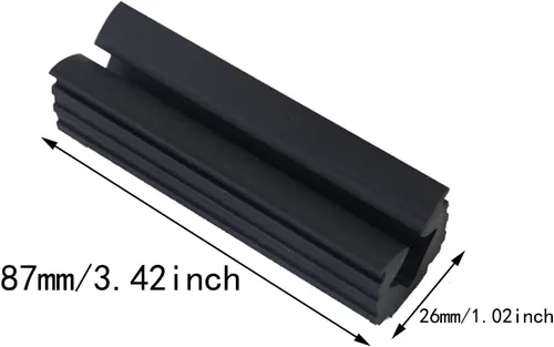 Miniatura 3 de Abrazadera de tornillo para palos de golf, 2 piezas, abrazadera de tornillo de goma de doble cara de calidad para eje de golf, reparación de rehaft