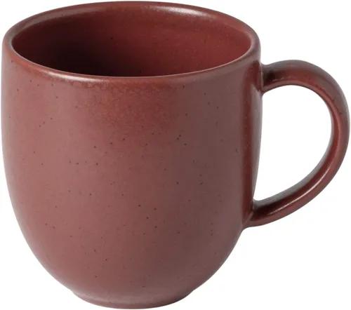 Miniatura 5 de Casafina Taza de cerámica de cerámica de 11 onzas, colección Pacifica, sal (blanco) Vajilla apta para microondas y lavavajillas Acristalamiento