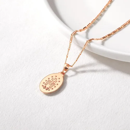 Miniatura 258 de U7 Saint Benedict/Michael Medal Necklace, 316L Stainless Steel Virgin Mary Necklace for Men Women, Bible Verse Protection Necklace Catholic