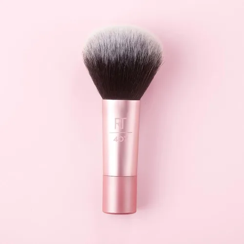 Miniatura 6 de Real Techniques Mini brocha de maquillaje multitarea, para rubor, bronceador y polvo, cepillo facial con cerdas sintéticas cortadas a medida