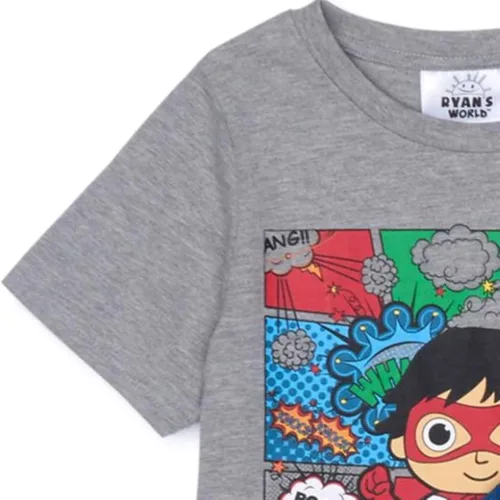 Miniatura 6 de RYANS WORLD Red Titan 2 Pack Graphic T-Shirts Little Kid to Big Kid