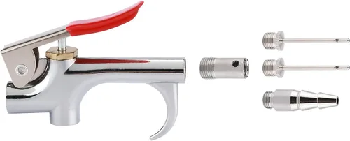 Miniatura 7 de Kit de accesorios para herramientas neumáticas de 18 piezas con manguera de PVC de 3/8 pulgadas x 25 pies, accesorios de conexión rápida NPT de 1/4