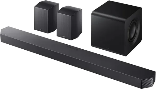 Miniatura 10 de Samsung Barra de sonido de la serie B, subwoofer HW-B650F de 3.1 canales, con subwoofer inalámbrico, Dolby Audio/DTS Virtual:X, Q-Symphony, HDMI ARC