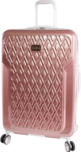 bebe Equipaje para mujer Stella 29" Hardside Check in Spinner, Oro Rosa, Equipaje Hardside Check in Spinner