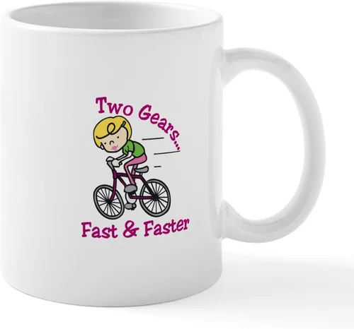 Miniatura 18 de CafePress Bicycle Bike Riding 11 Oz Ceramic Mug 11 oz (325 ml) Ceramic Coffee Mug
