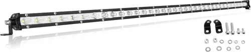 Miniatura 9 de Willpower 2 unids 5 pulgadas 15 W sola fila LED barra de luz Spot Beam Slim Off Road Luz niebla lámpara de trabajo luces de conducción para 4X4