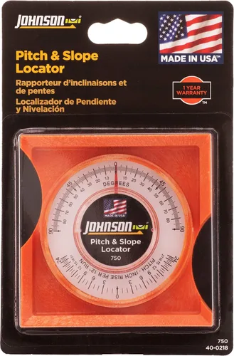 Miniatura 3 de Johnson Level & Tool 750 Localizador de Inclinación y Pendiente, Naranja, 1 Nivel (Paquete de 3)