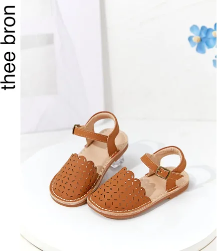 Miniatura 114 de THEE BRON Sandalias cómodas para niñas, zapatos para niños, sandalias rellenas