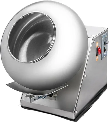 Aimery Máquina de recubrimiento de azúcar, Pequeña máquina comercial de cacerola de chocolate, Máquina pulidora de recubrimiento de chocolate