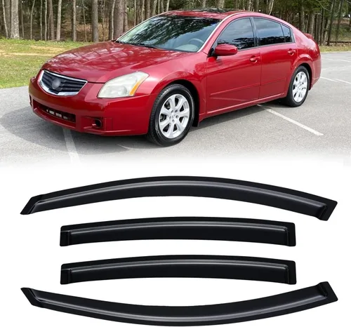 Miniatura 140 de Visera de ventana para Honda Civic 2022-2025, protectores de lluvia de canal exterior, escudos, deflector de ventilación, sombra, viento, humo