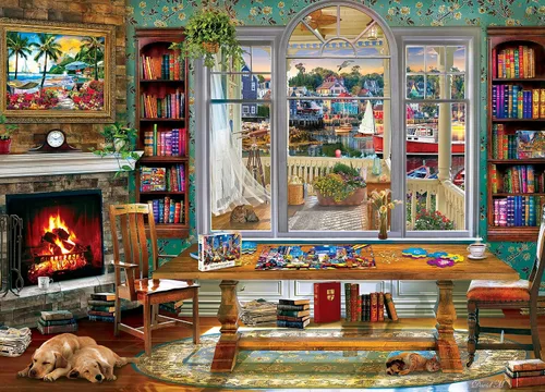 Miniatura 2 de MasterPieces Rompecabezas de 1000 piezas para adultos, familia o niños, una tarde desconcertante, 26.75 x 19.25 pulgadas
