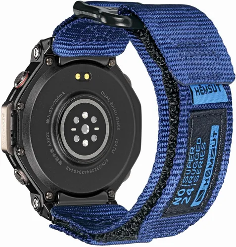 Miniatura 9 de SMITHA Correas de reloj compatibles con Amazfit T-Rex, T-Rex PRO, T-Rex 2, T-Rex 3 o T-Rex 3 PRO (1.890 in)/(1.732 in), T-Rex Ultra 1/2, correa Gris