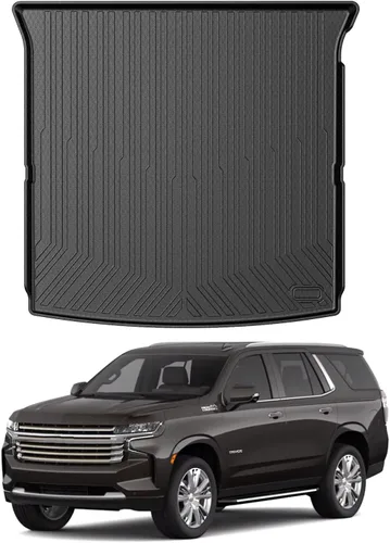 Miniatura 33 de Mixsuper Forro de carga para Rivian R1S 2022-2024 2025, alfombrilla para maletero para todo tipo de clima, para accesorios R1S, alfombrilla
