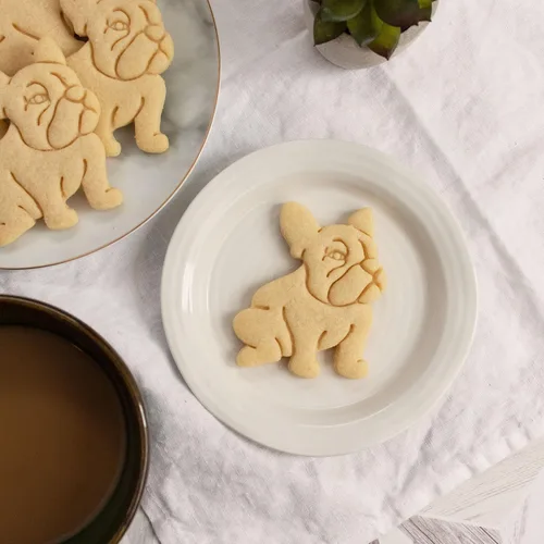 Miniatura 7 de Cortador de galletas Bulldog Francés, 1 pieza - Bakerlogy