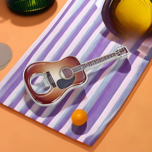 Miniatura 4 de Abrebotellas con forma de guitarra de cerveza, abrebotellas, guitarra, regalo, utensilios de cocina para bebedores, amantes de la guitarra y música
