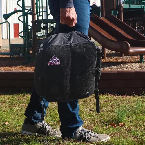 Miniatura 9 de ACE PRO Cornhole Backpack with ACE Patch - Holds Up to Six Cornhole Bag Sets (Up to 24 Bags)