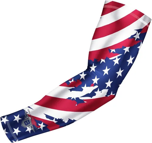 Miniatura 6 de Bucwild Sports Flag Compression Arm Sleeve - Perfect for Baseball Basketball Football - Youth & Adult Sizes