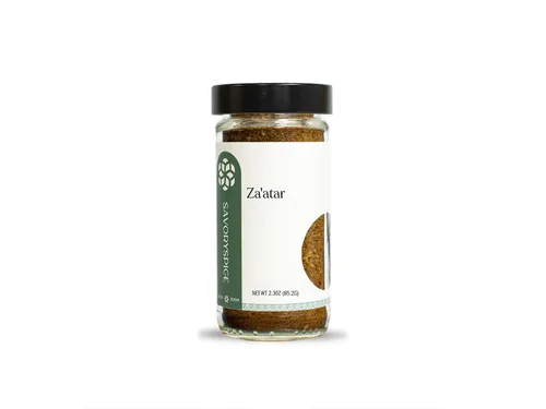 Savory Spice Za'atar condimento – Auténticas especias Za'atar con zumaco, sésamo tostado y hierbas para pan, ensalada, pollo, salsas, adobos –