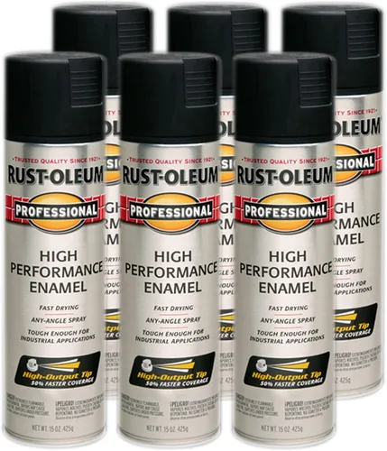 Miniatura 39 de Rust-Oleum 7515838 Pintura en aerosol de esmalte profesional de alto rendimiento, 14 onzas, aluminio